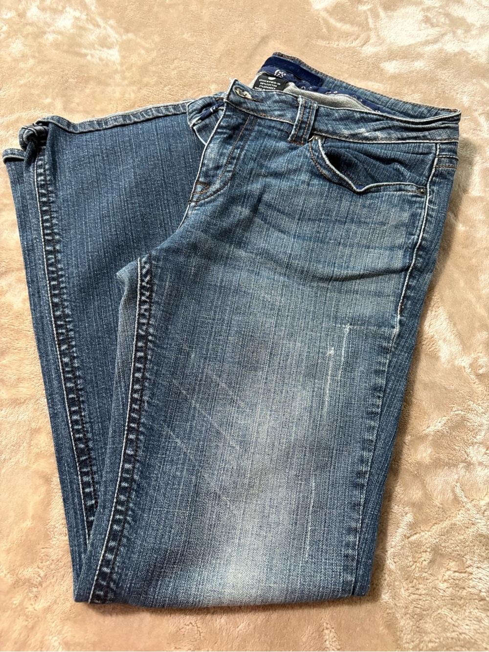 Refuge Premium Denim Mid-Rise Flare Jeans - Women's Size 13S (Short)